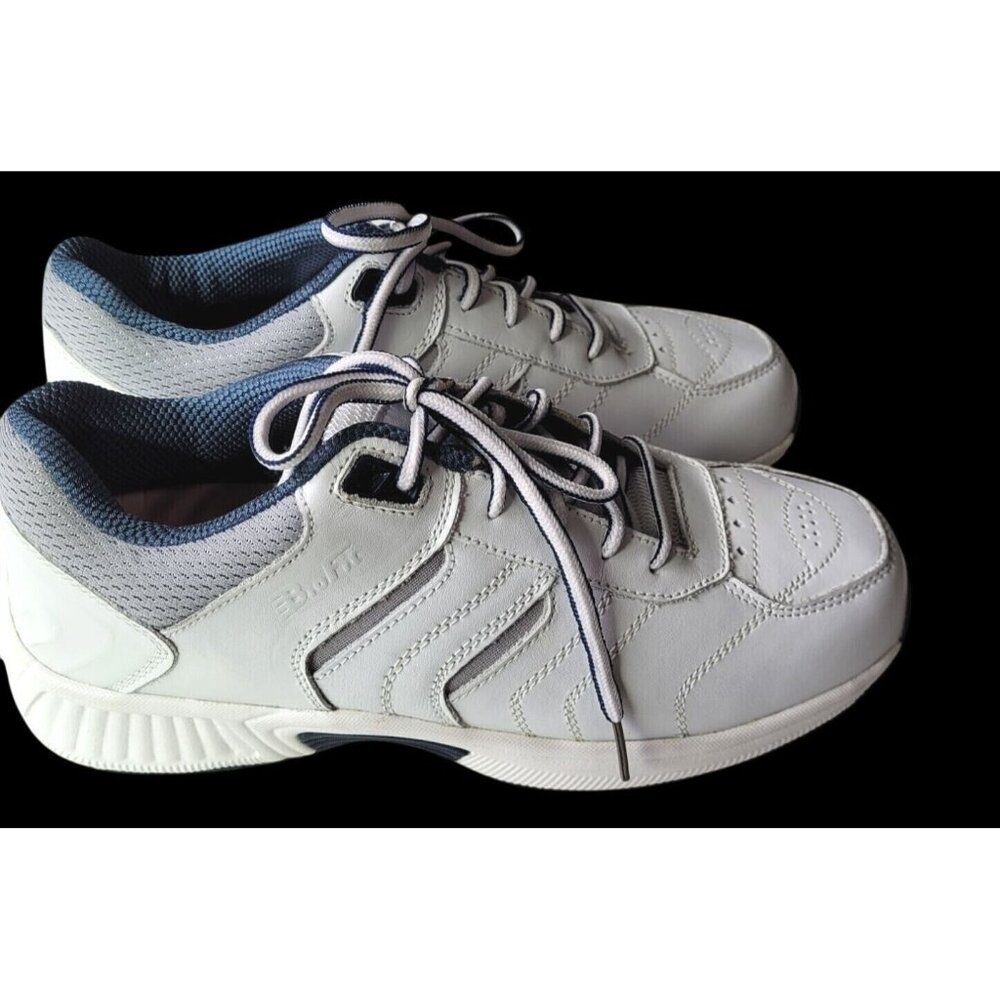 BioFit Womens White Comfort Athletic Walking Shoes Size 10 Medium